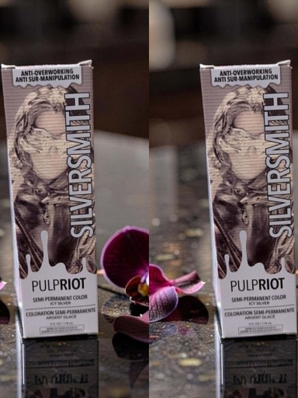 Pulp Riot Silver Smith Icy Silver Semi Permanent Color 4 oz_ 2 units